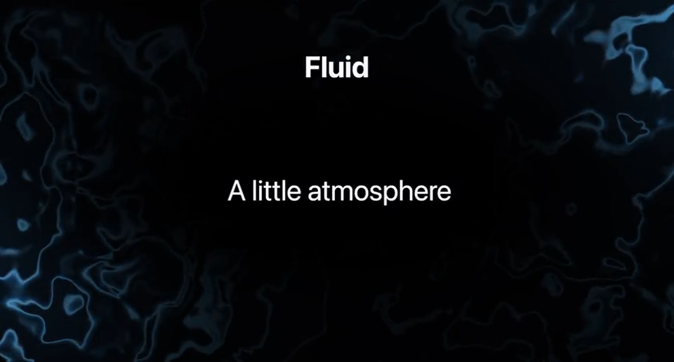 Fluid in Legend Slides