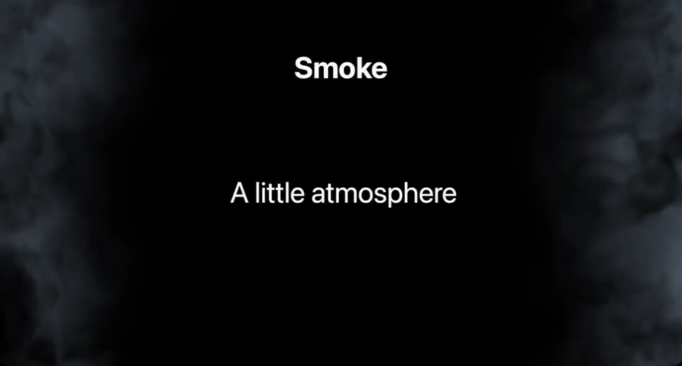 Smoke in Legend Slides